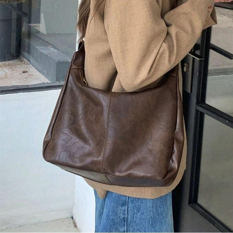 "Daily Chic" Crossbody Tote Bag - Large Capacity & Minimalist Style