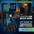Centro Multimedia X2 Plus  | Consola Retro 64GB (30k Juegos) + Paquete Streaming Mora TV