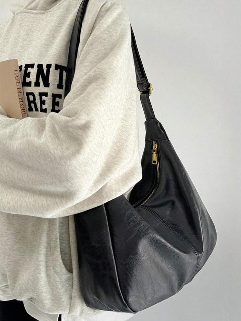 "Daily Chic" Crossbody Tote Bag - Large Capacity & Minimalist Style