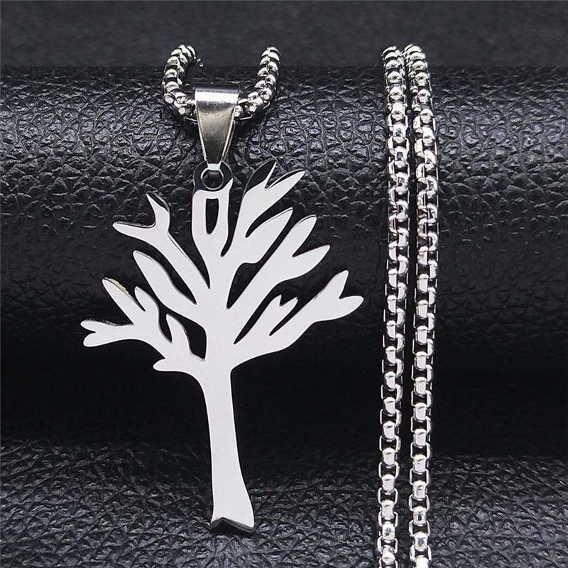 "Mystic Tree" Amulet Necklace - Modern & Enigmatic Unisex Design