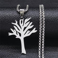 "Mystic Tree" Amulet Necklace - Modern & Enigmatic Unisex Design